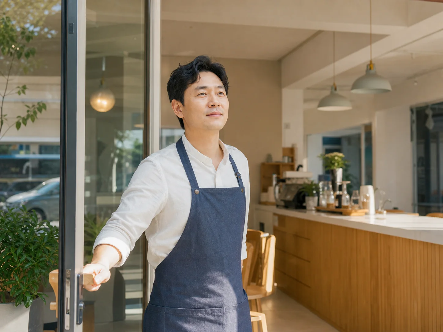 일상을 다시 시작하는 장면